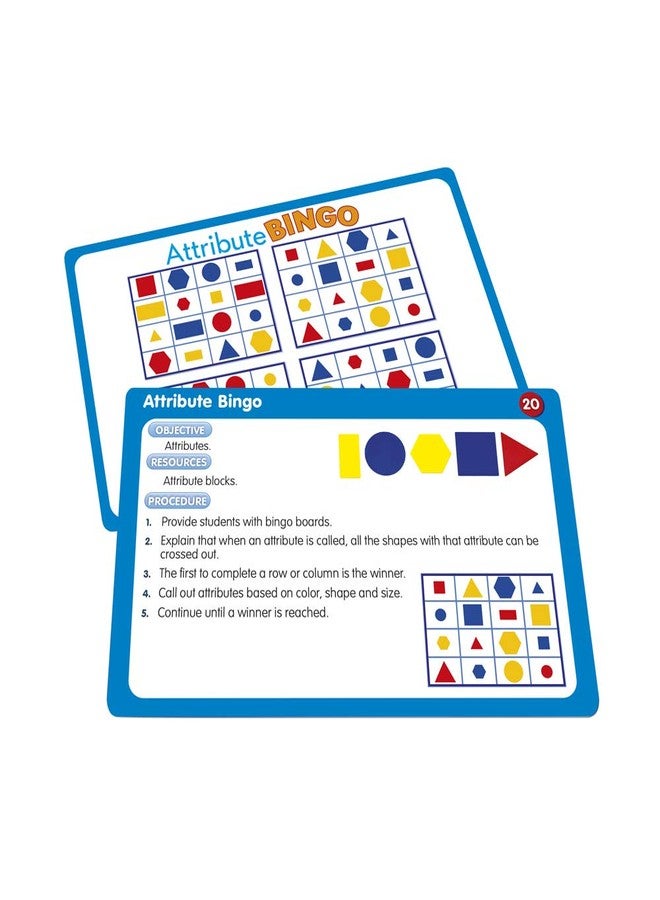 Junior Learning JL323 50 Attribute Block Activities, Multi - Image 5